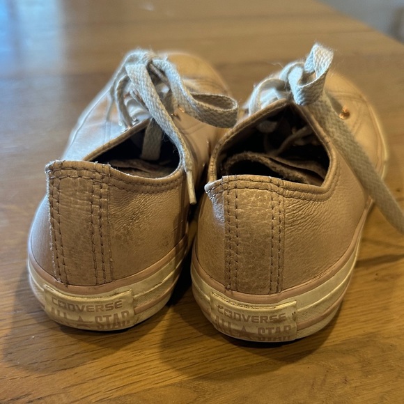 Converse All Star Tan Kids Sneakers size 1 - Picture 2 of 5